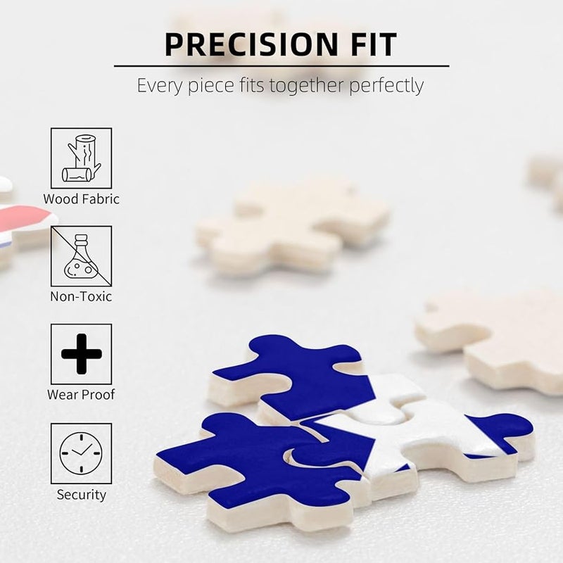 علم أستراليا 1000 قطعة لغز للأشخاص البالغين ديكور المنزل هدية 29.5 × 19.7 بوصة - Image 4